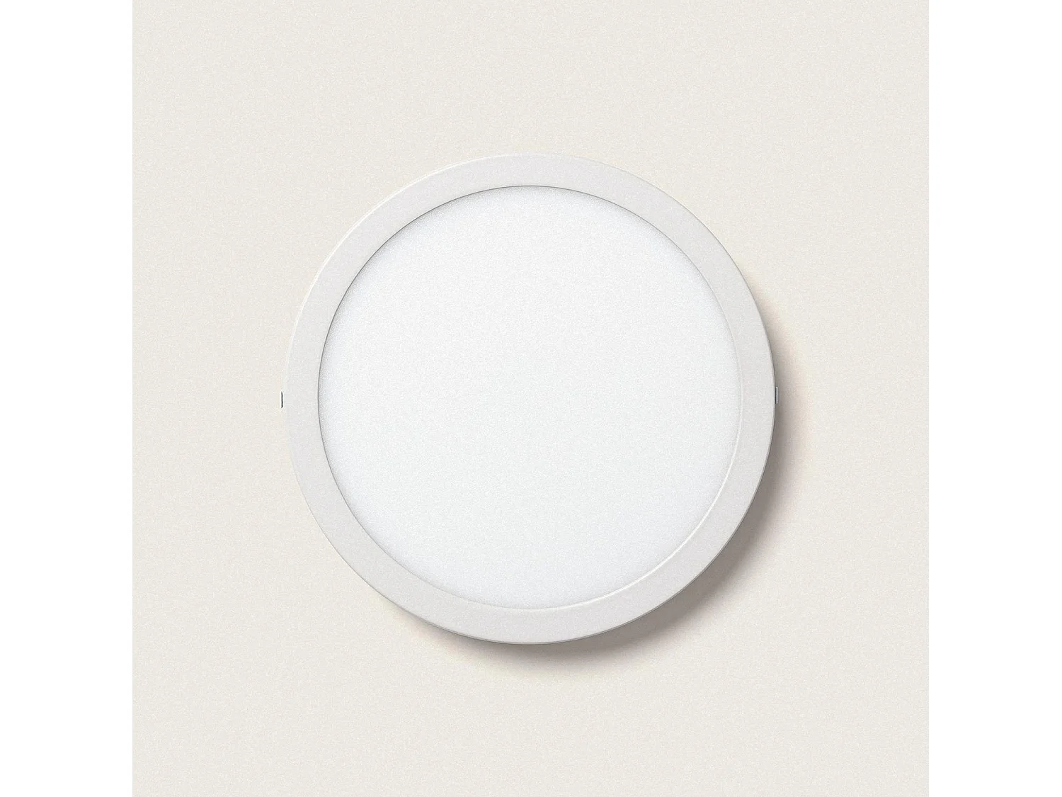 Plafoniera LED 18W Circolare Superslim CCT Selezionabile Ø205 mm Selezionabile (Caldo-Naturale-Freddo)