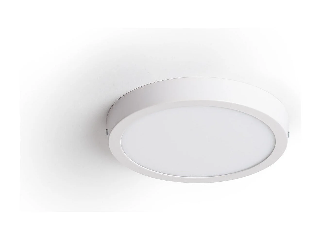 Plafoniera LED 18W Circolare Superslim CCT Selezionabile Ø205 mm Selezionabile (Caldo-Naturale-Freddo)