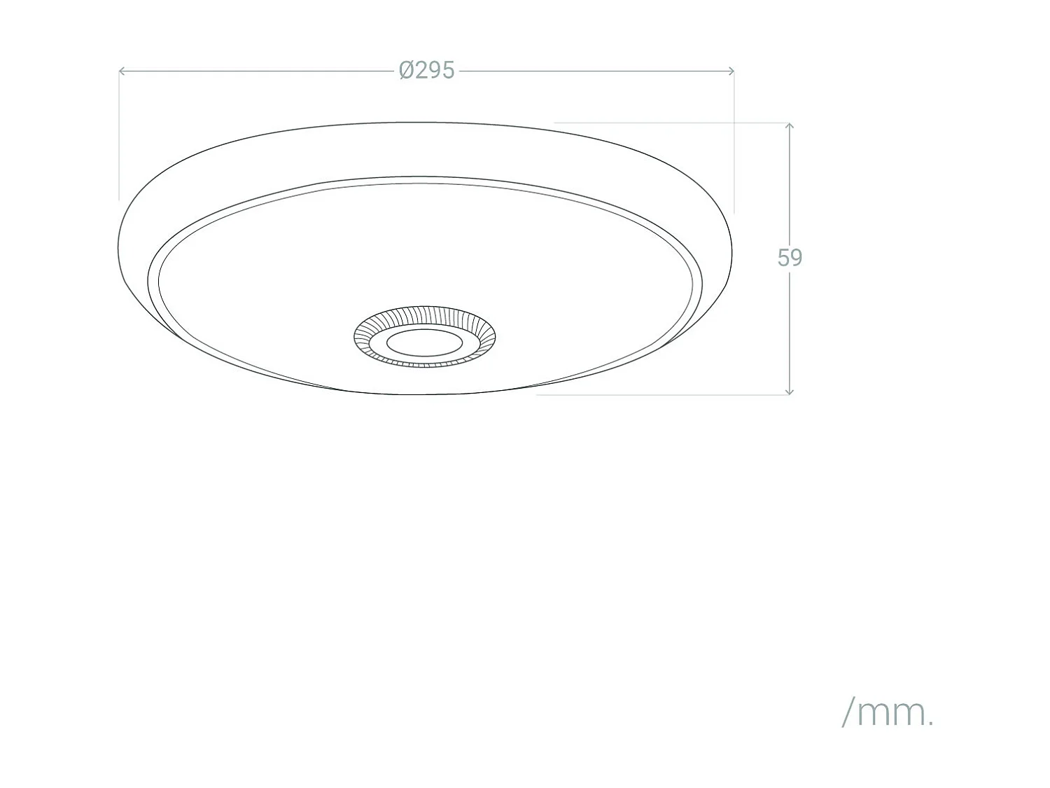 Plafoniera LED 15W con Sensore di Movimento PIR e Crepuscolare Design 6000K Bianco Freddo
