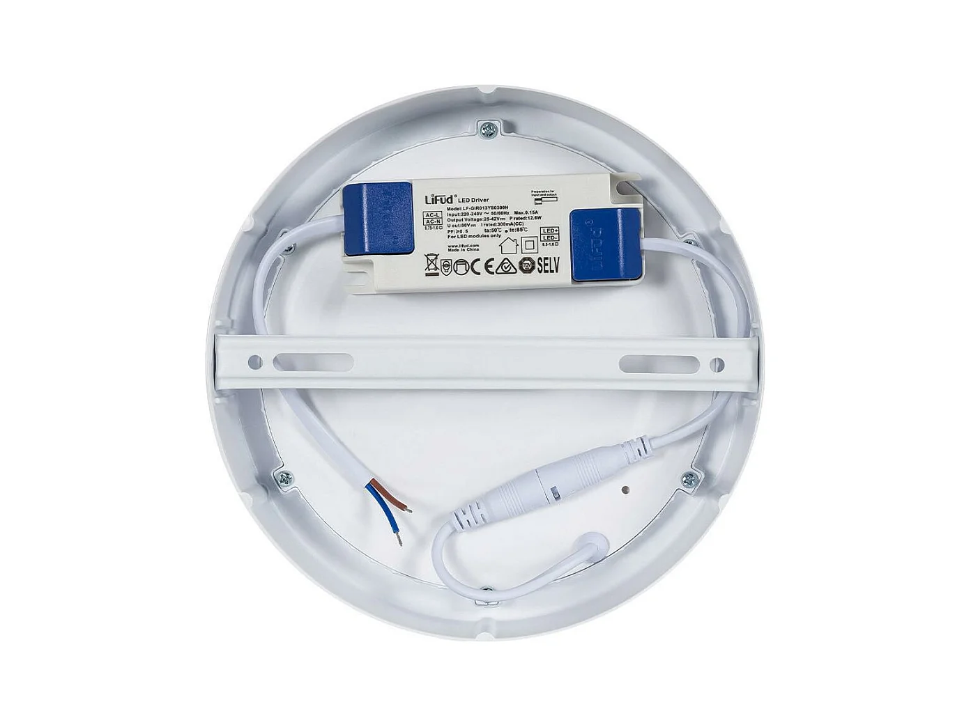 Plafoniera LED 12W Circolare Ø170 mm LIFUD 4000K Bianco Naturale