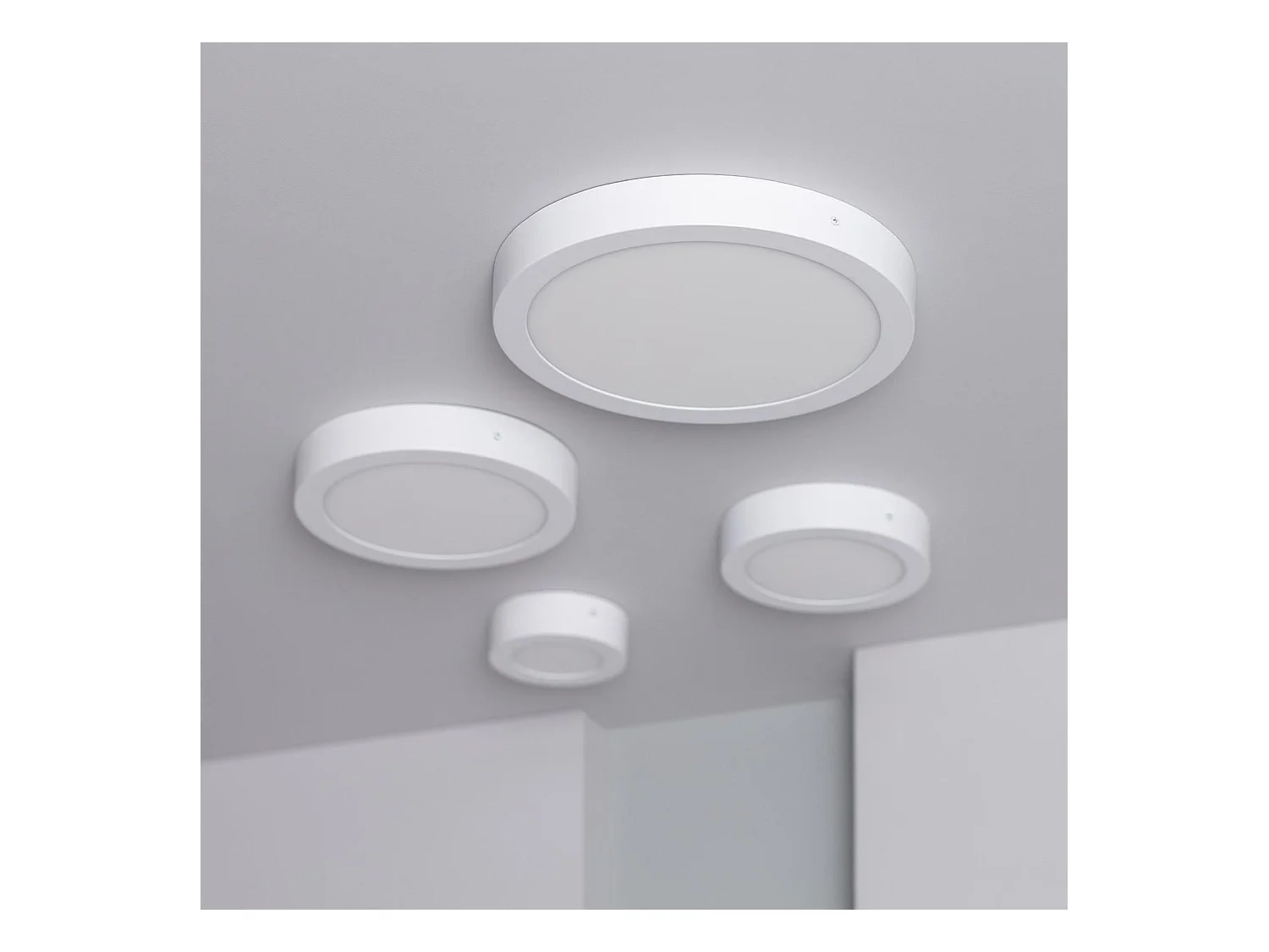 Plafoniera LED 12W Circolare Ø170 mm LIFUD 4000K Bianco Naturale