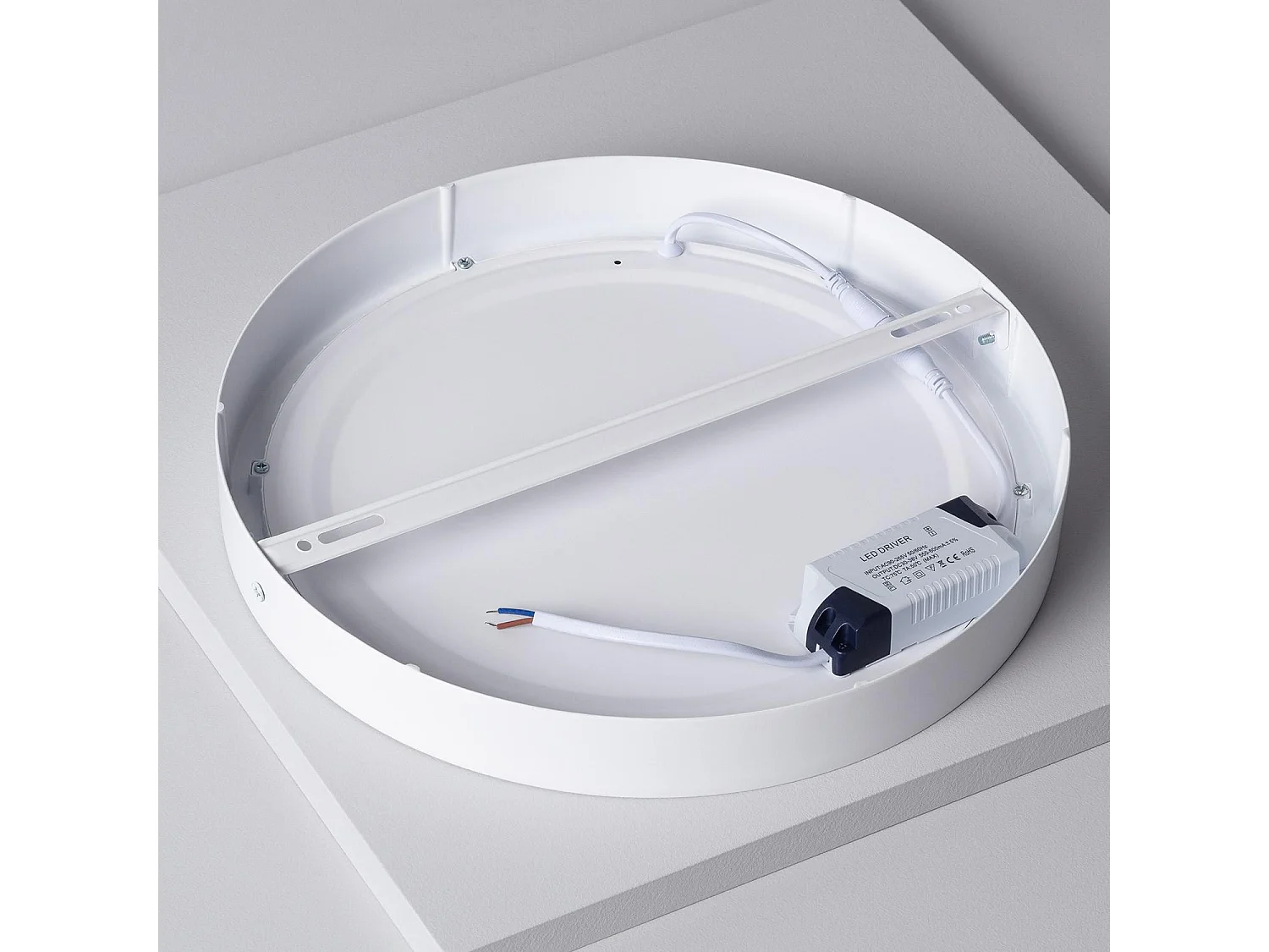 Plafoniera LED Circolare 24W Ø295 mm 6000K Bianco Freddo