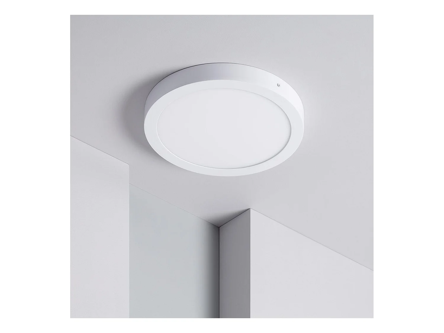 Plafonnier LED Rond 24W Ø295 mm 6000K Blanc froid