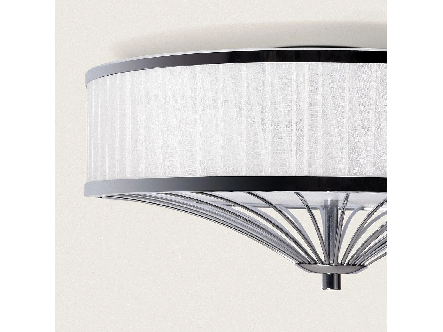 Plafonnier Métal Crisotelo  Chromé