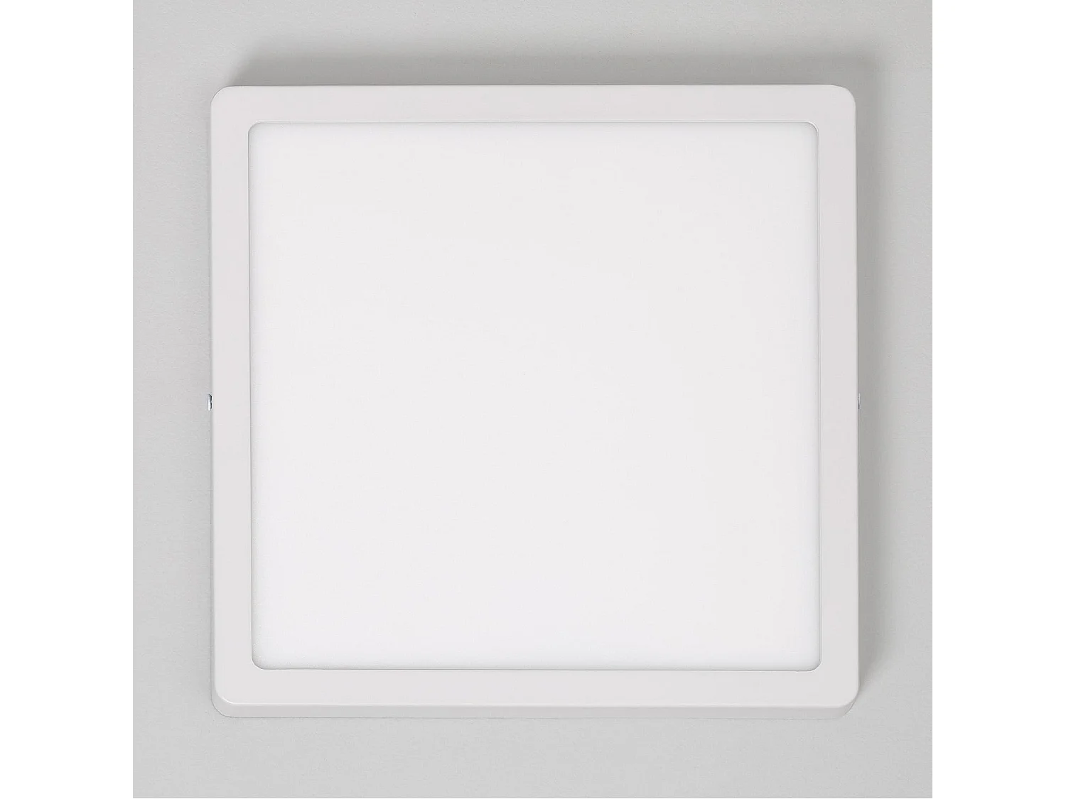 Plafoniera LED 24W Quadrata Superslim CCT Selezionabile 280x280 mm Selezionabile (Caldo-Naturale-Freddo)