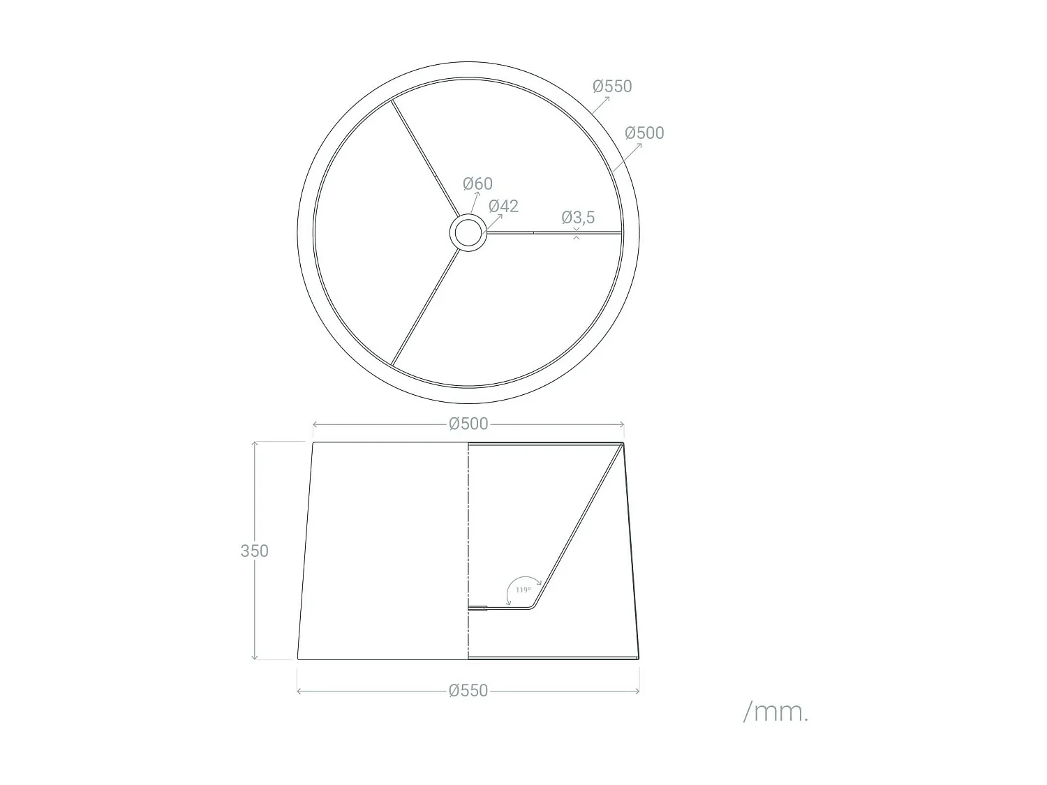 Pantalla Lámpara de Pie Yuvan ILUZZIA Verde Celadón