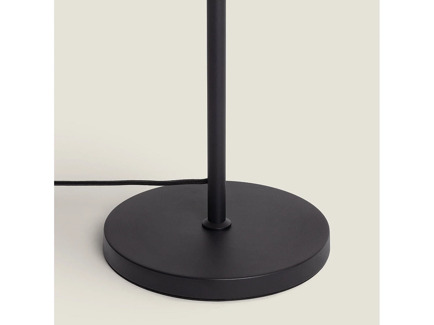 Lampadaire Métal et Verre Balts  Noir