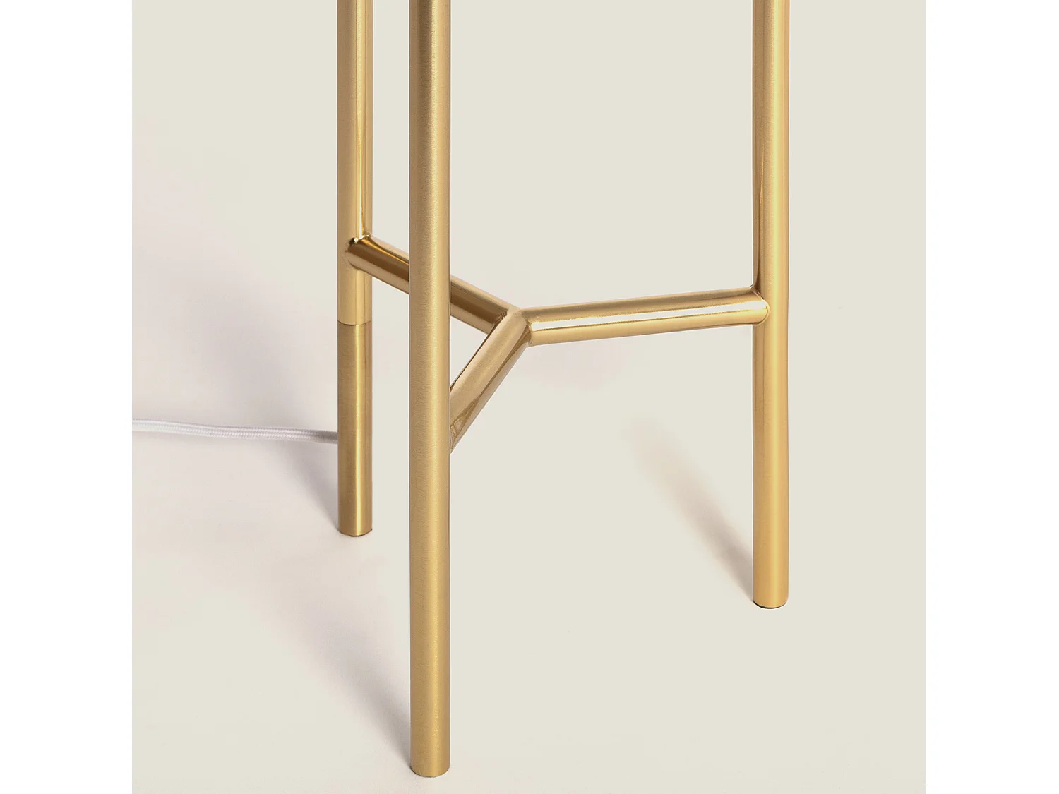 Lampadaire Métal Senza Blanc