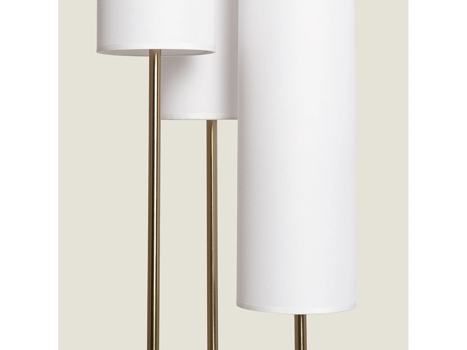 Lampadaire Métal Senza Blanc