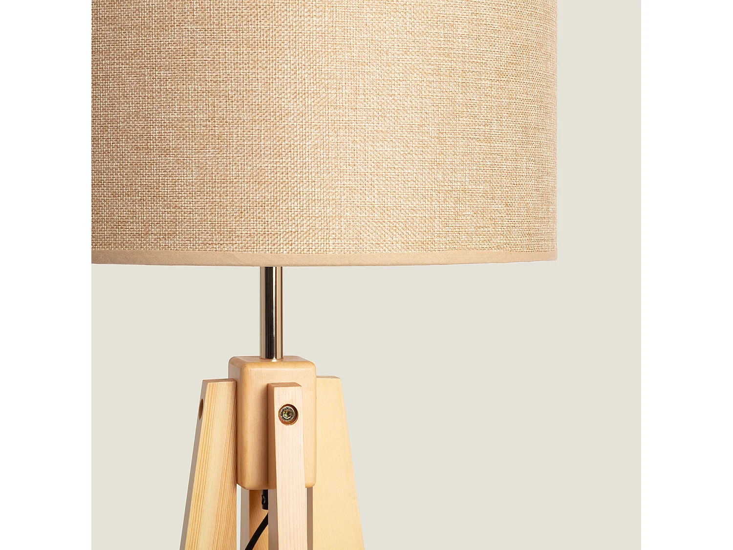 Lampadaire Bois Korsade Camel