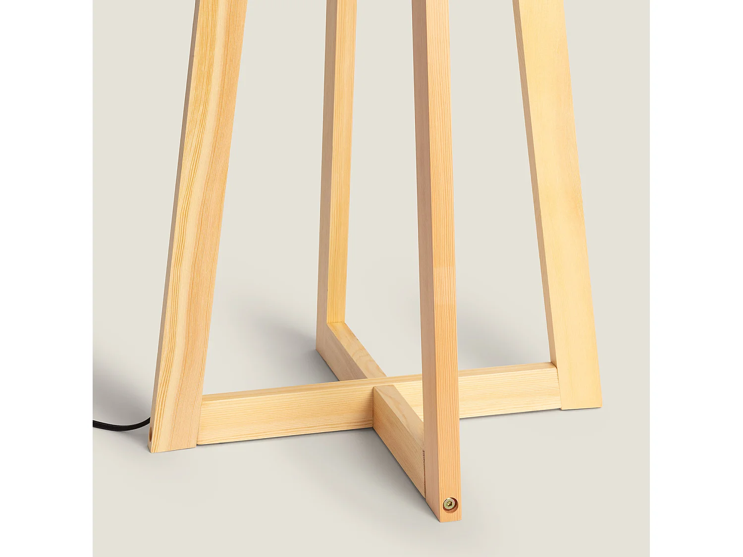 Lampadaire Bois Korsade Camel