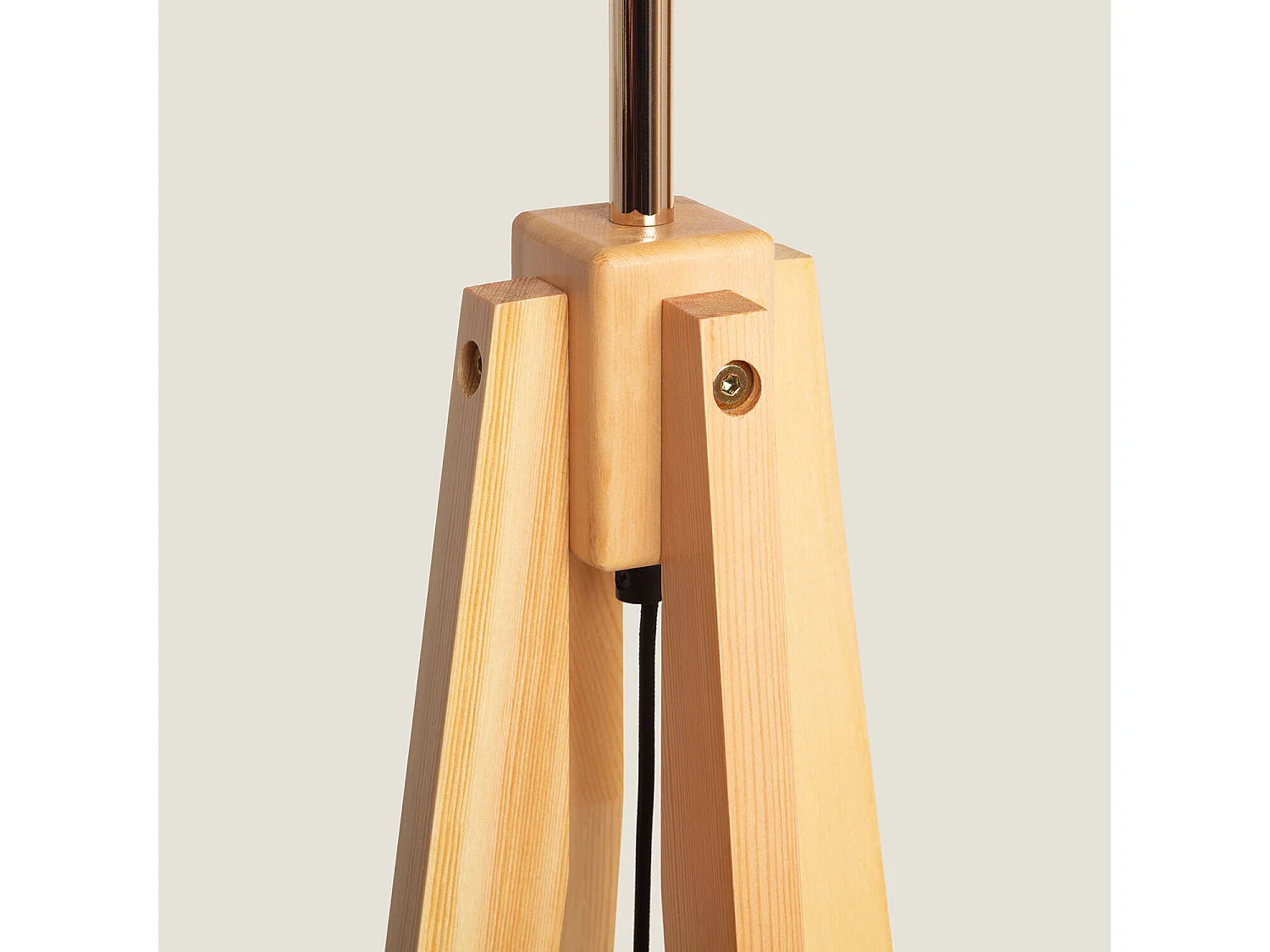 Lampadaire Bois Korsade Camel