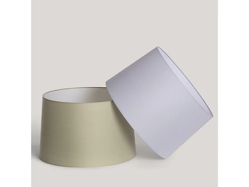 Paralume per Lampada da Terra Yuvan ILUZZIA Grigio Ice