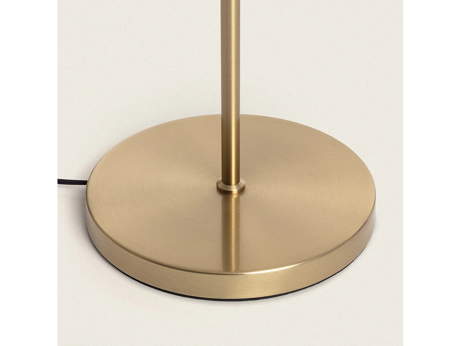 Lampada da Terra Metallo e Vetro Moonlight Clear Trasparente