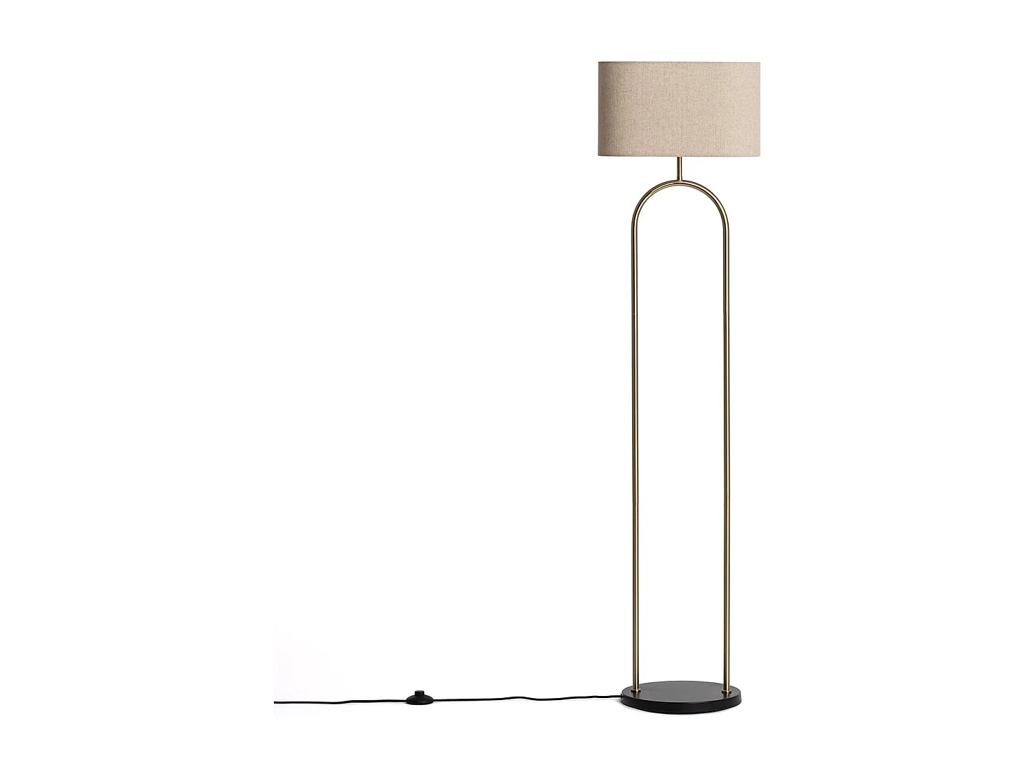 Lampada da Terra Metallo Brilthor Oro