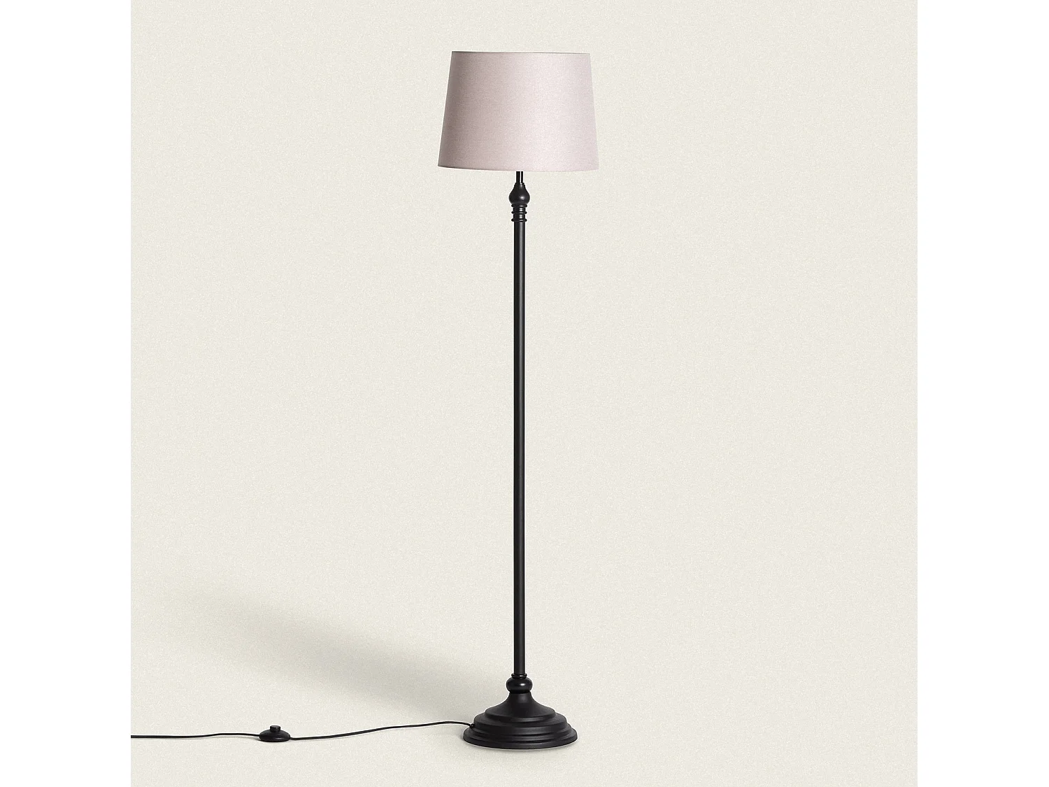 Lámpara de Pie Metal Nisha Topo