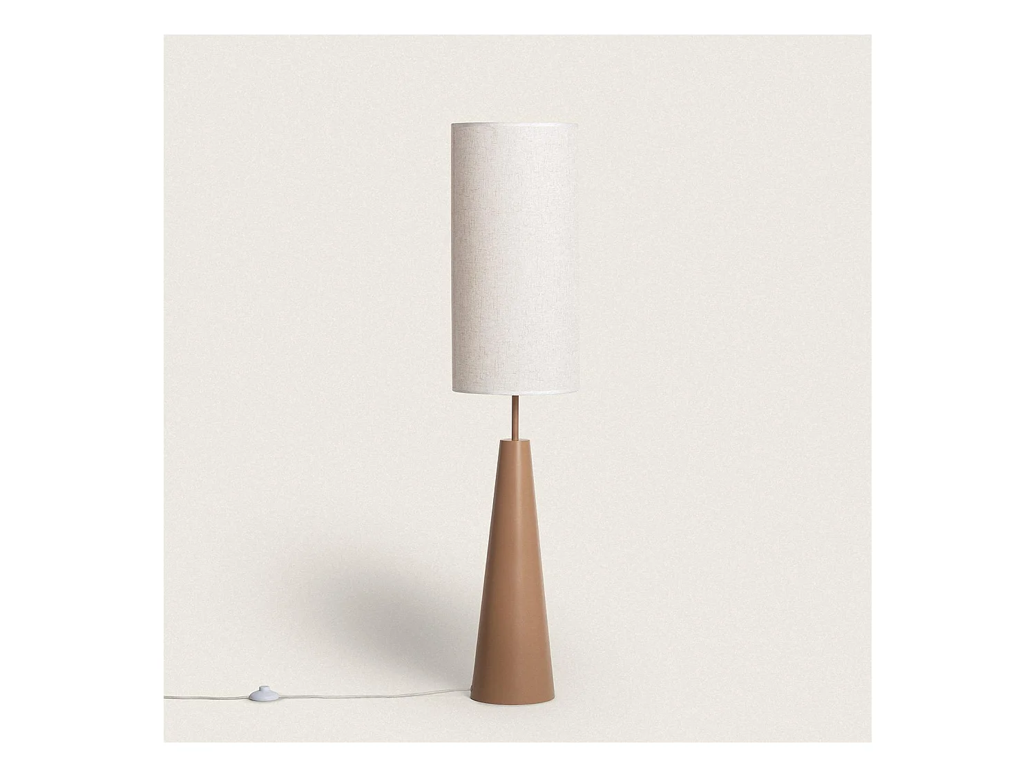 Lampada da Terra Metallo Dembar Beige