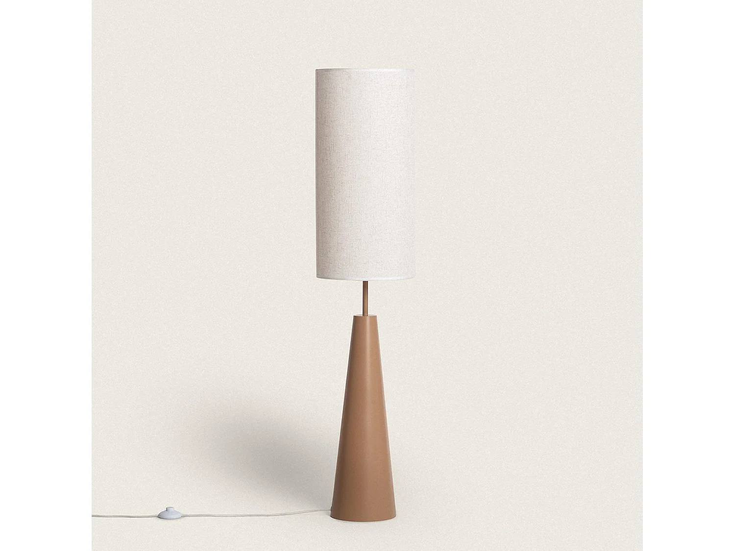 Lampada da Terra Metallo Dembar Beige
