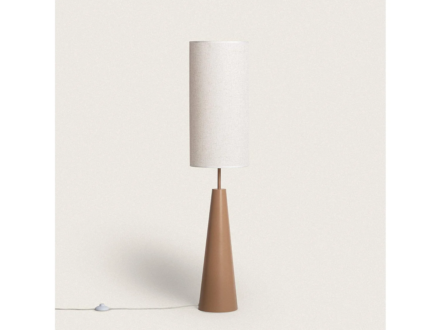 Lampada da Terra Metallo Dembar Beige