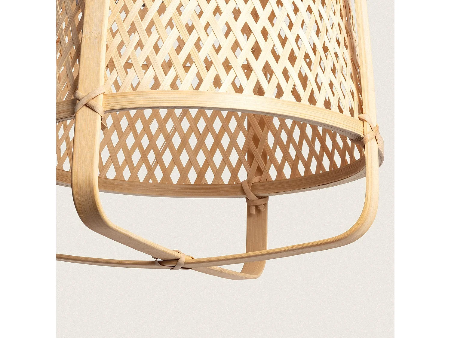 Lámpara Colgante Bambú Beira Natural