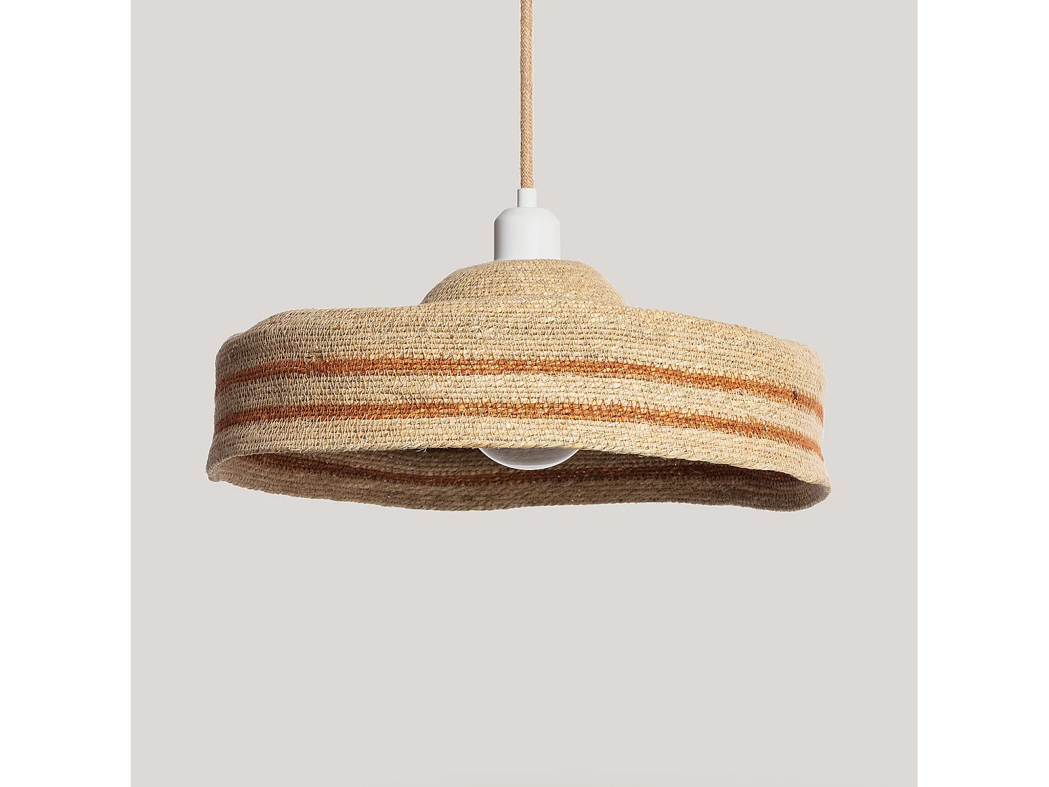 Suspension Fibres Naturelles Daya Noir