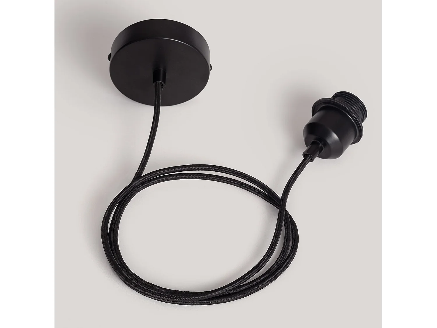 Suspension Fibres Naturelles Daya Noir