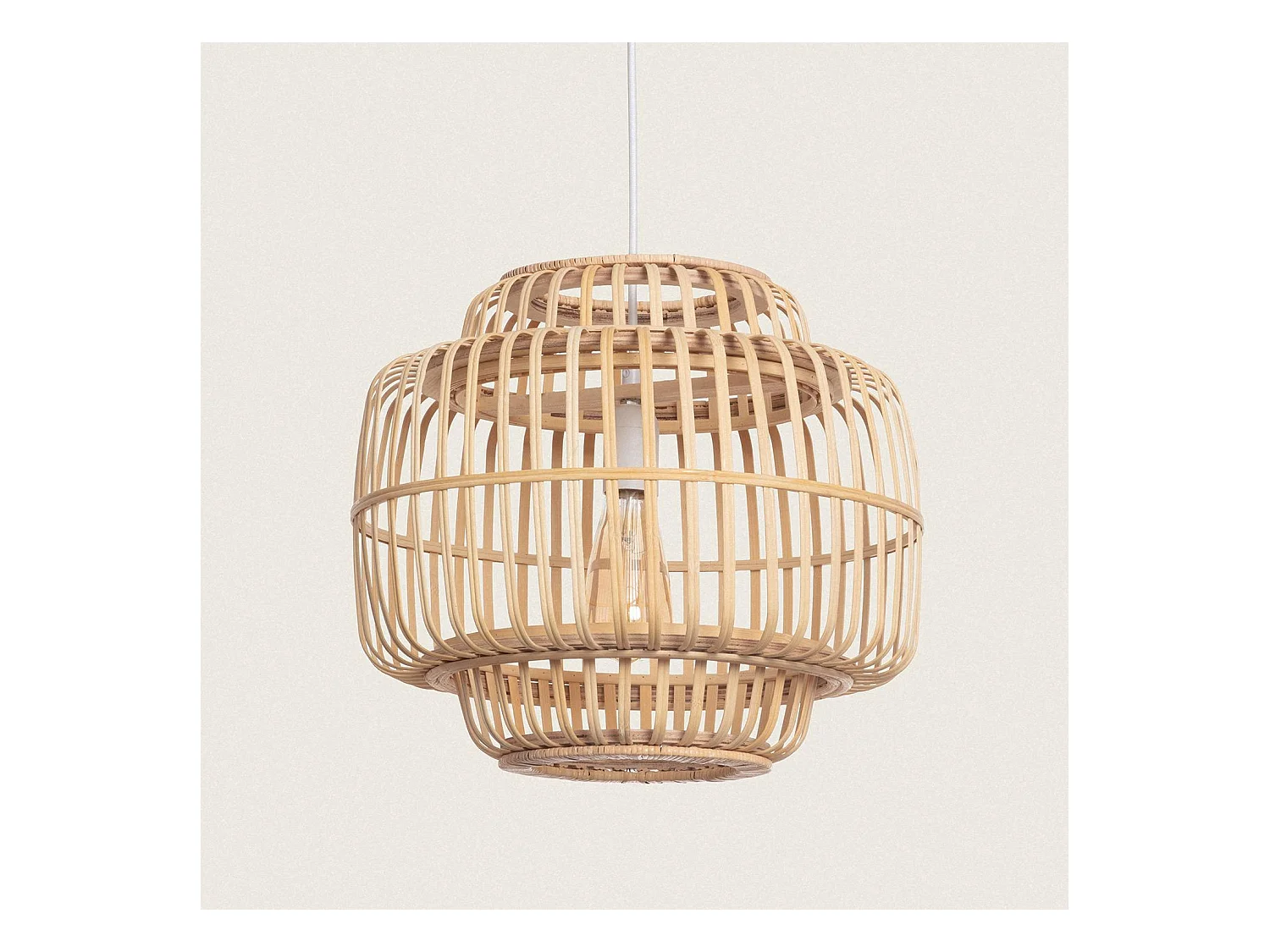 Suspension Bambou Moruya Naturel