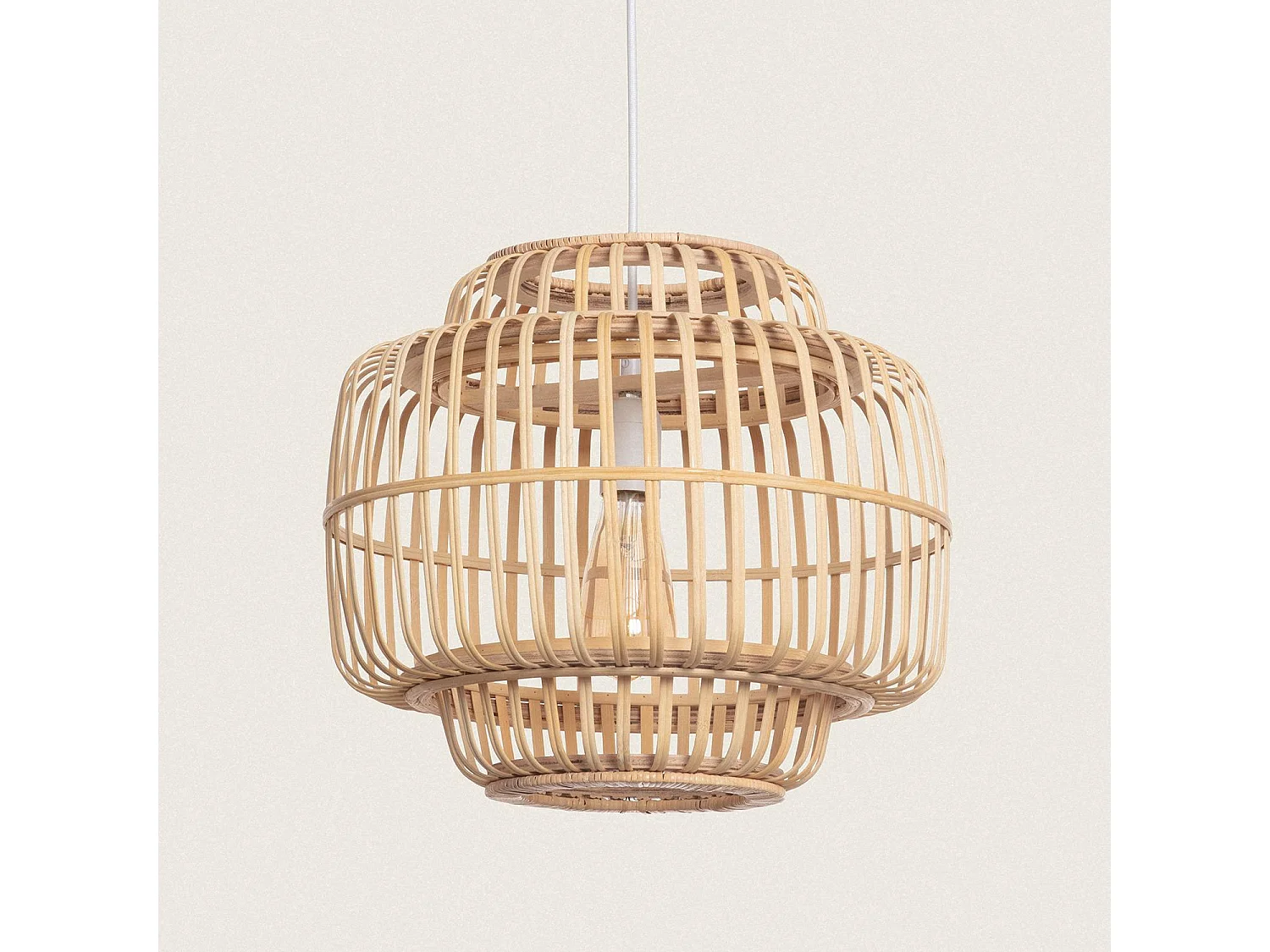 Suspension Bambou Moruya Naturel