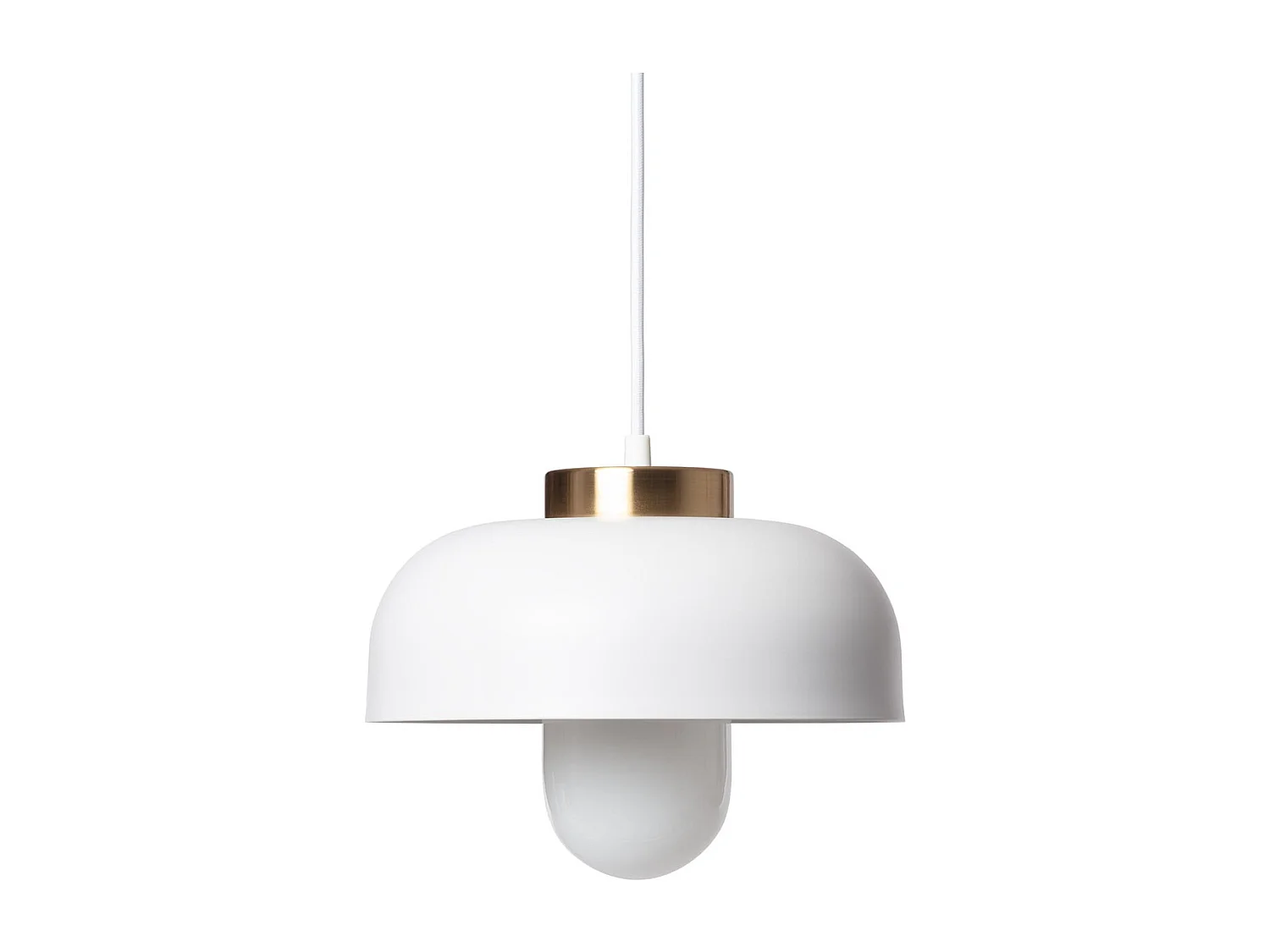 Suspension Métal Geri Blanc