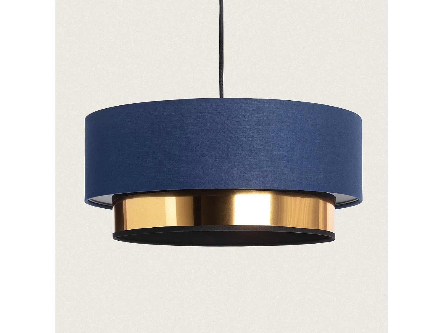 Suspension Textile Friedrich Bleu marine