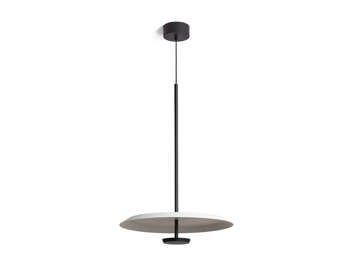 Lámpara Colgante LED 10.5W Aluminio Ariella Negro