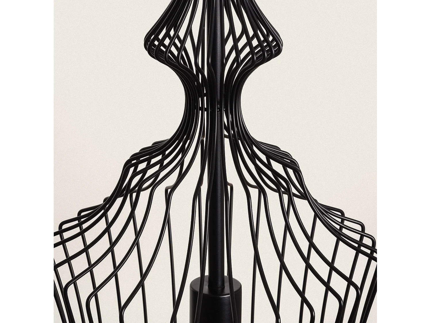 Suspension Métal Elina Noir