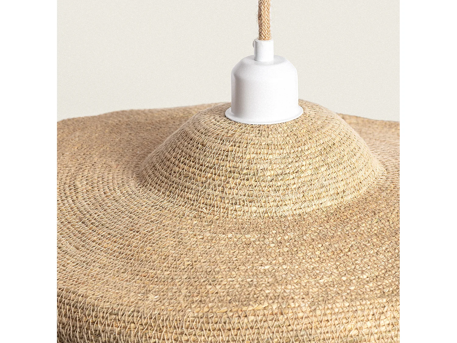 Suspension Fibres Naturelles Daya Orange