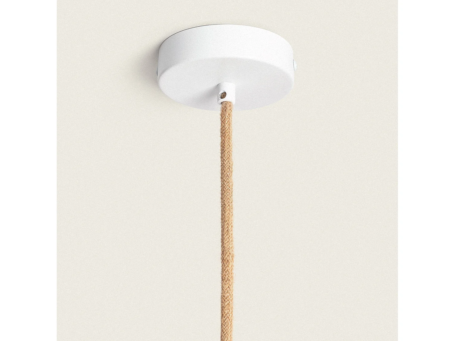 Suspension Fibres Naturelles Daya Orange