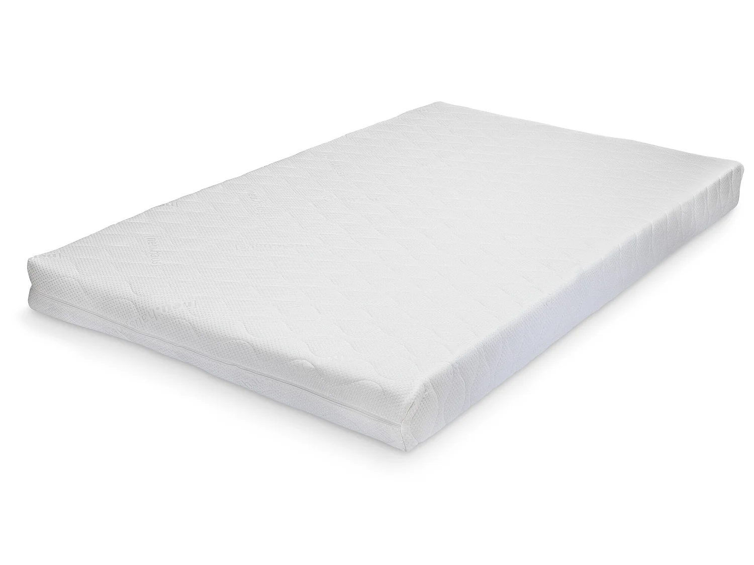 Lit D'enfant Forme Maison Sisimiut Avec Matelas À Mousse À Froid 200X90 Cm Rose Blanc