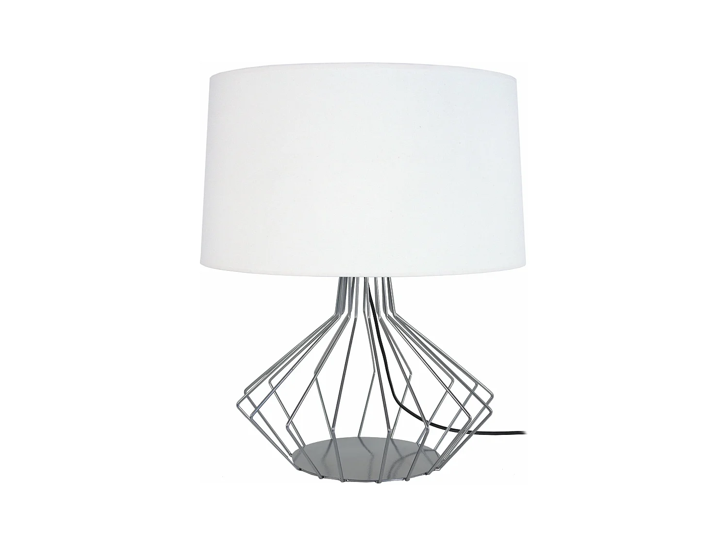 Abajur TOSEL EUREKA lâmpada decorativa geométrico roxo D11 x  H24  cm