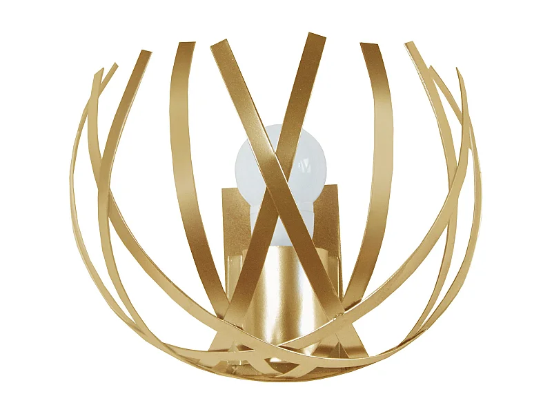 Applique TOSEL ,métal,Doré ,H13xD20xP22cm