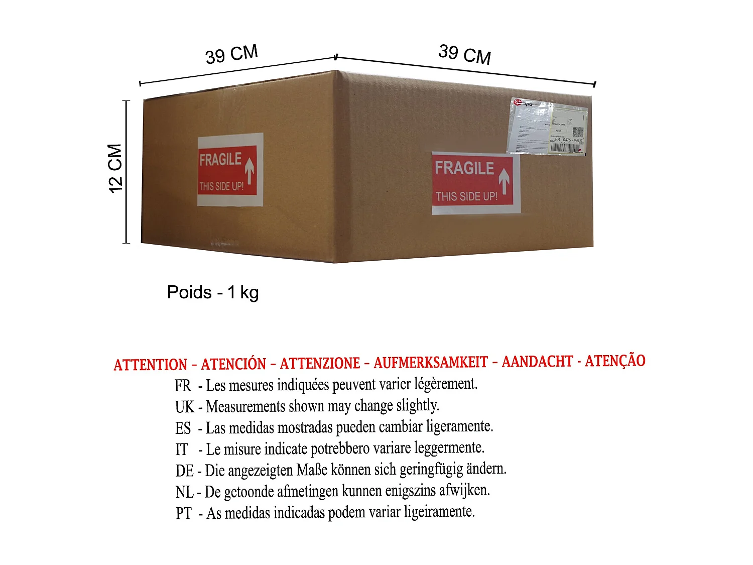 Aplique TOSEL ,metal,Beige, A9xD16xP 34cm