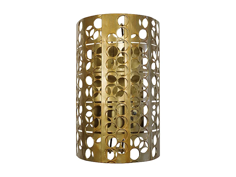 Applique TOSEL ,métal,Doré , P 10xD25xD H cm