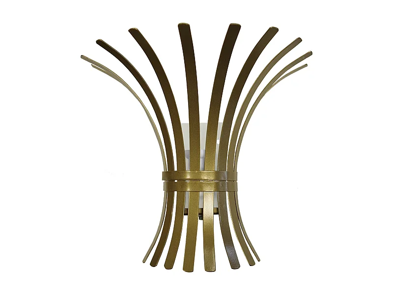 Applique TOSEL ,métal,Doré ,H15xD27xP30cm