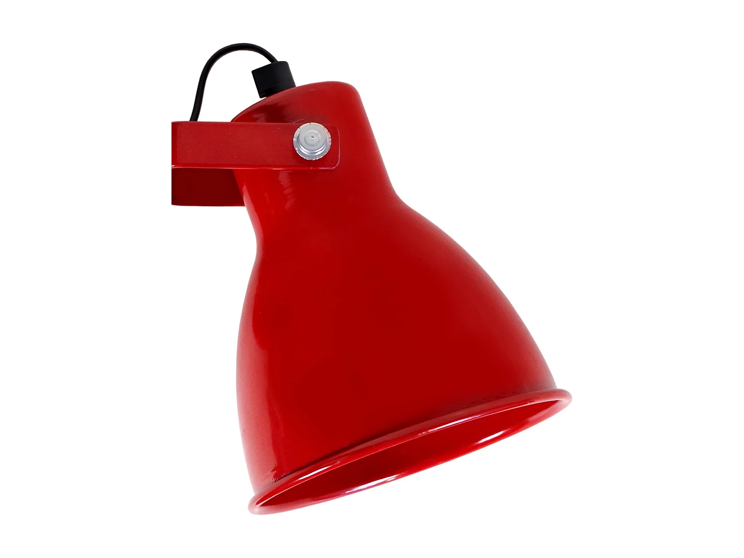 Aplique TOSEL ,metal,Rojo,A17,5x D17xP13cm