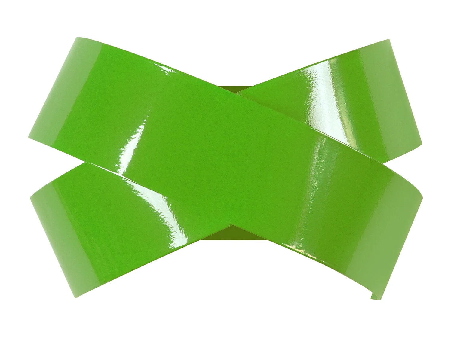 Applique Métal vert 8 cm.