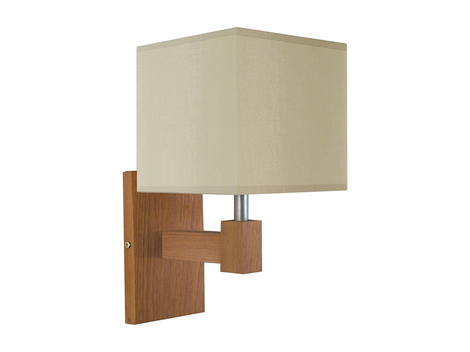 Applique TOSEL ,bois,naturel,H 15x D17xP20 cm