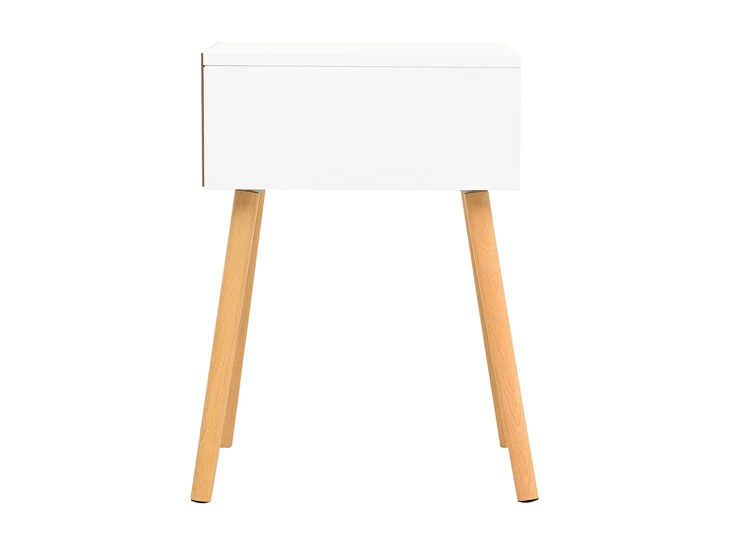 2 pz Comodini Bianco Rovere Sonoma 40x40x56cm Legno Multistrato CFW590827