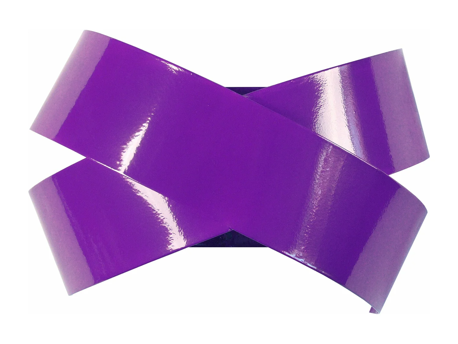 Applique t métal violet 8cm.