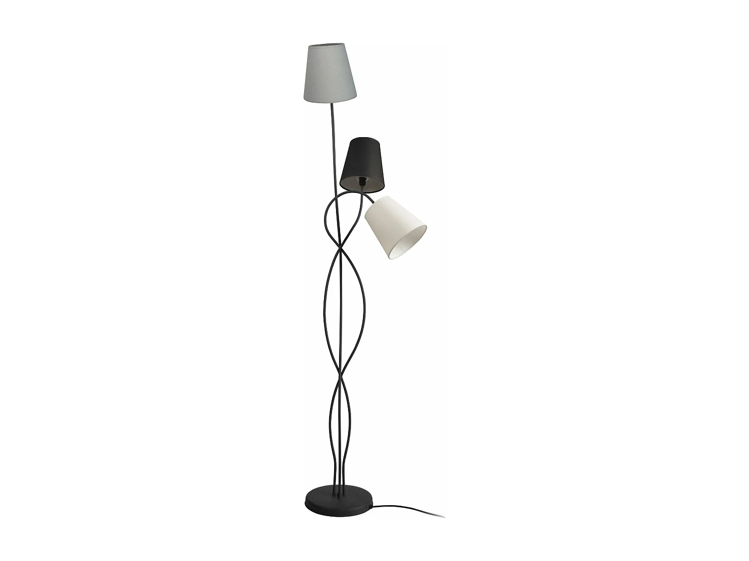 Candeeiro de Pé TOSEL ARBORE tecido ÁRVORE branco D40 x  H168  cm