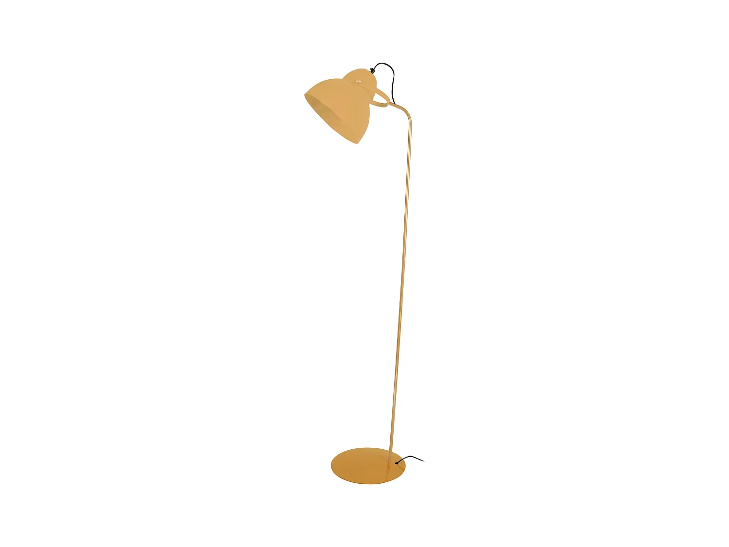Candeeiro de Pé TOSEL TANDEM1M tecido certo metal D35 x  H155  cm