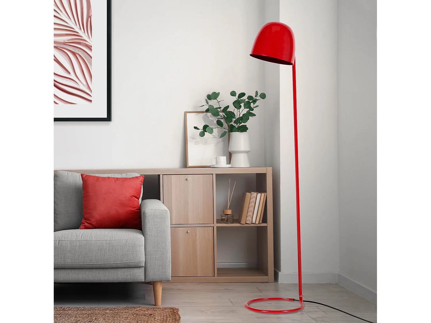 Lámpara para Escritorio TOSEL ,metal,Dorado ,A 155xD25xP25cm