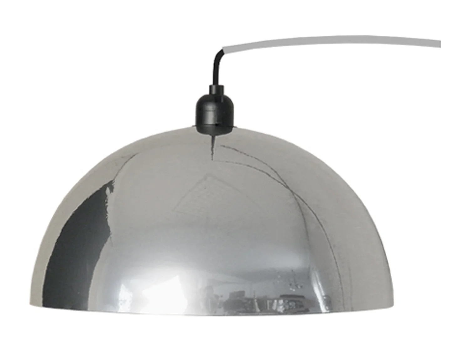 Lampadaire TOSEL ,métal,Noir ,H 190x D150xP40cm