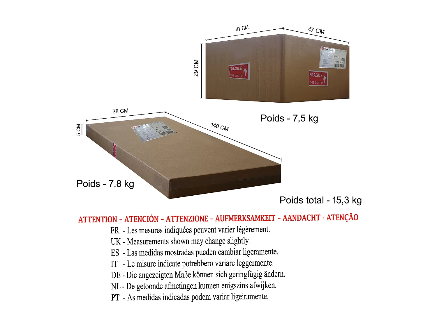Lampadaire TOSEL ,métal,Noir ,H 190x D150xP40cm